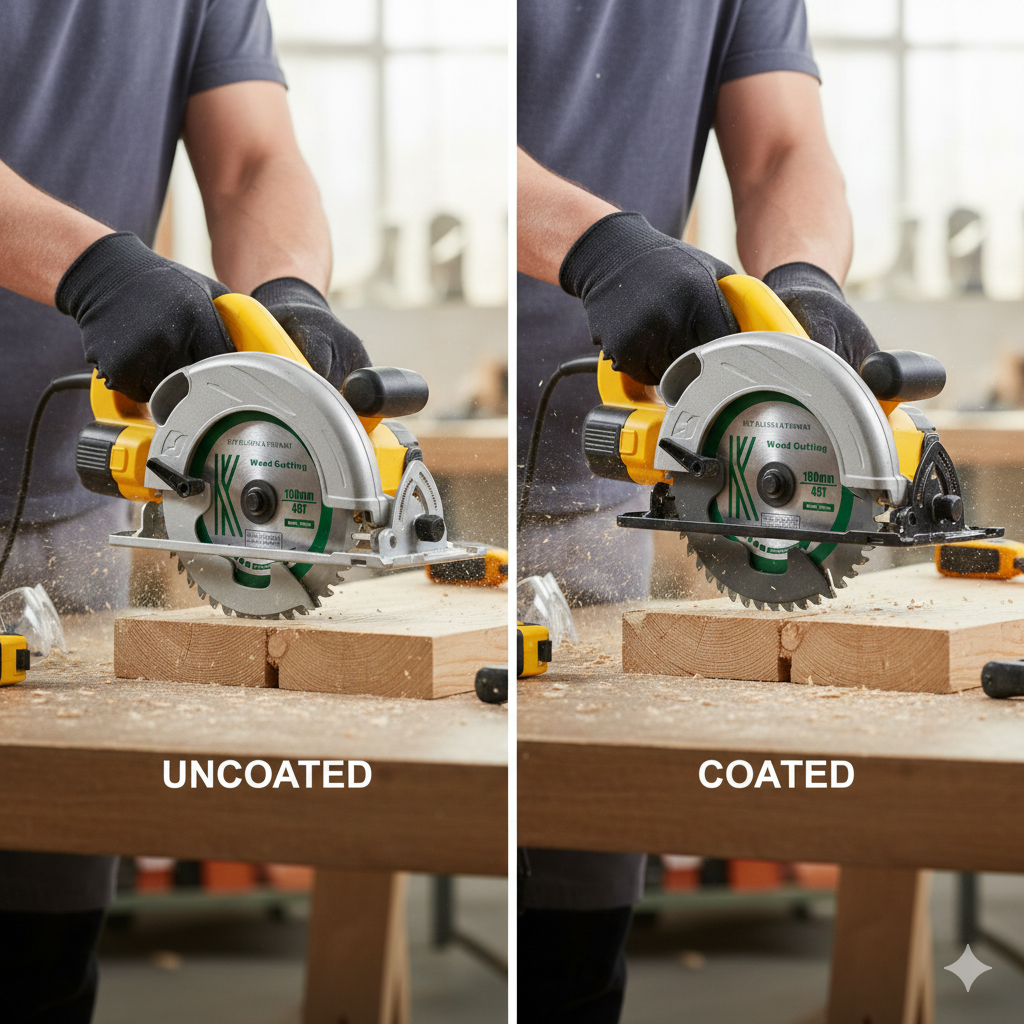 Coated vs Uncoated Circular Saw Blades: Does Blade Coating Really Make a Difference?