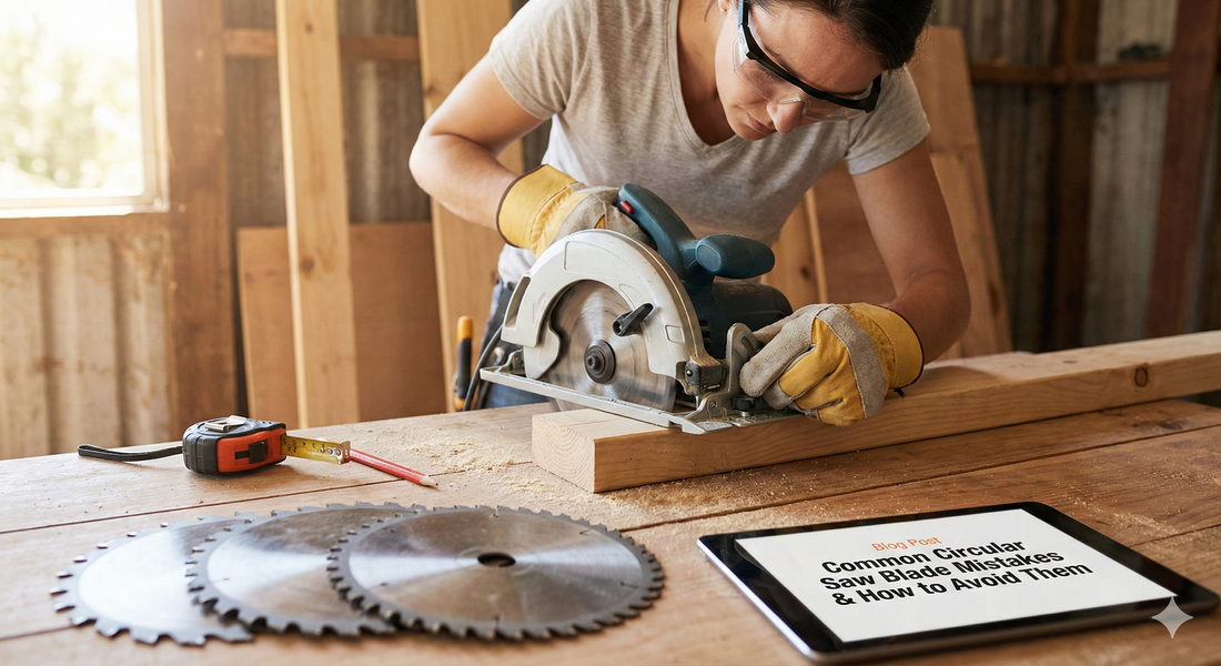 Common Circular Saw Blade Mistakes & How to Avoid Them