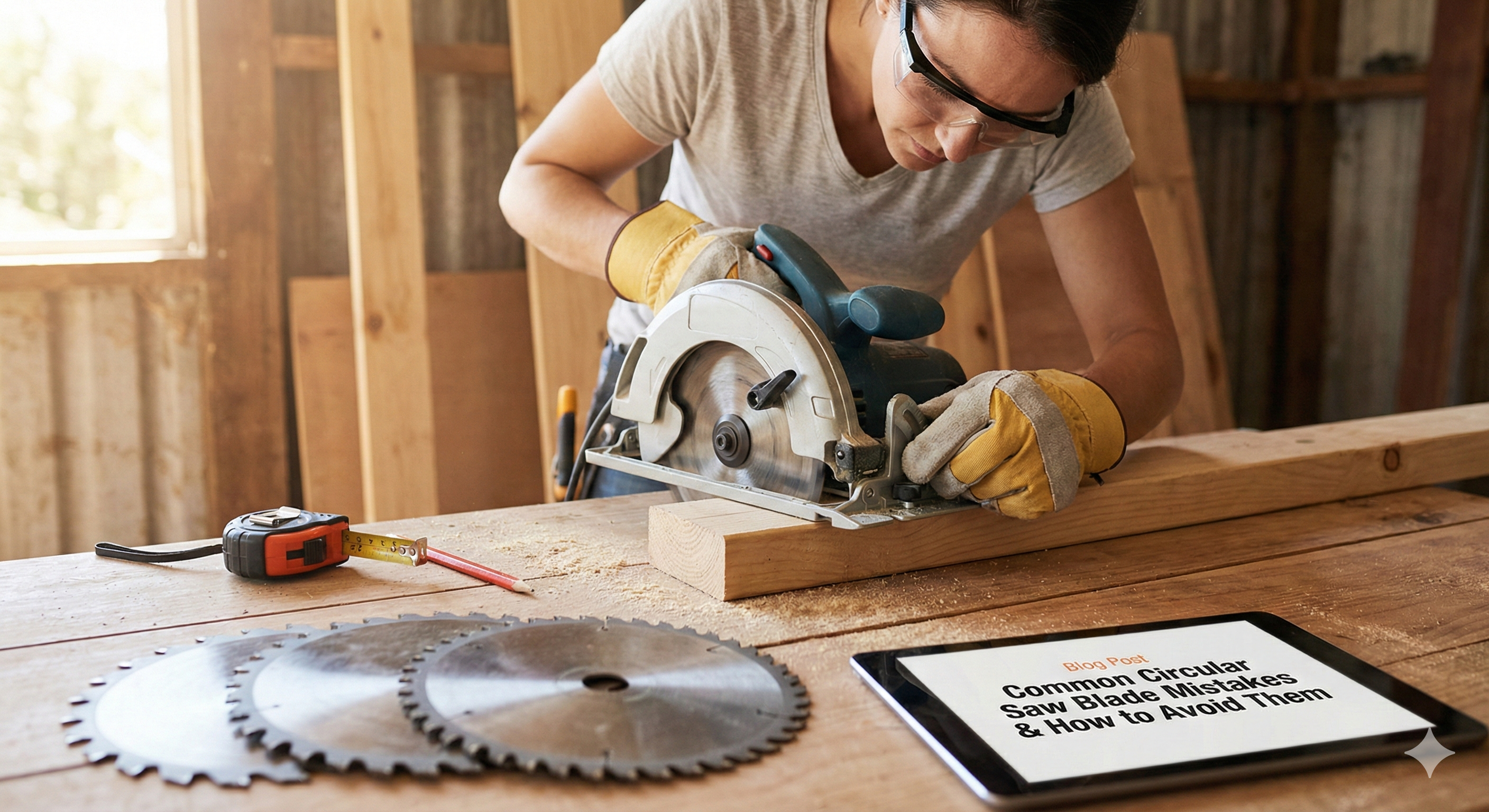 Common Circular Saw Blade Mistakes & How to Avoid Them