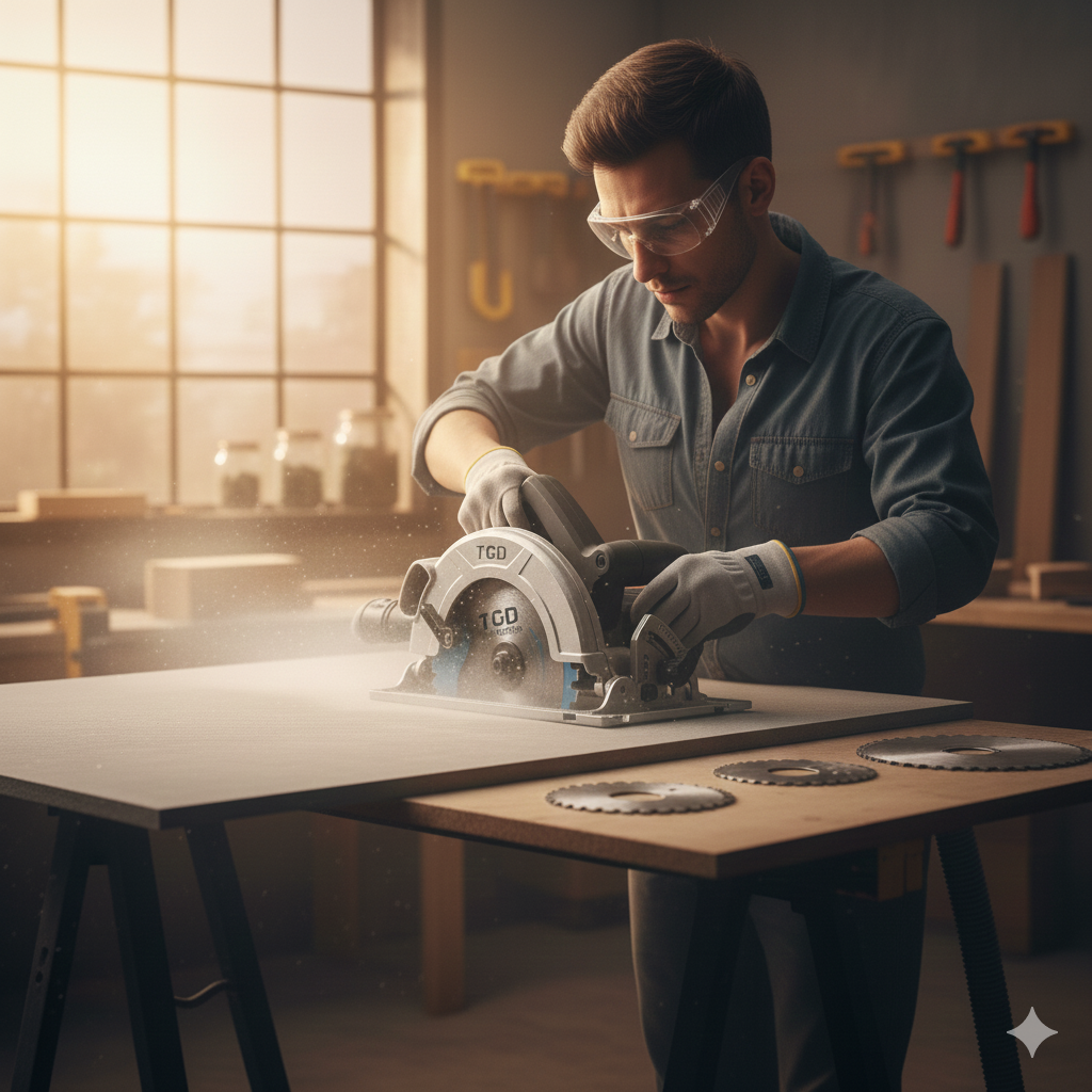 Cutting Plasterboard, Cement-Fibre, Composite Panels & Non-Wood Materials — Circular Saw Blade Guidance