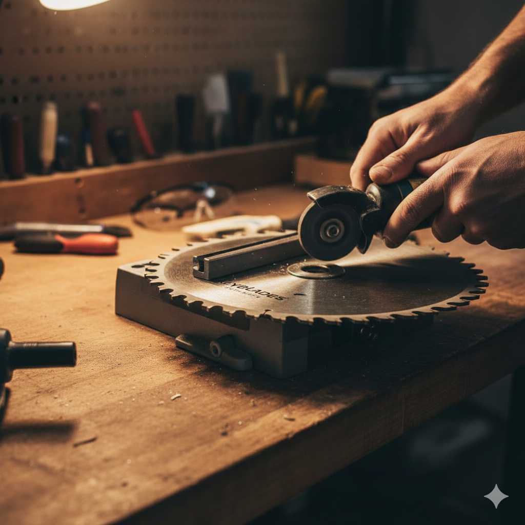 How to Sharpen a Circular Saw Blade (Step-by-Step Tutorial)
