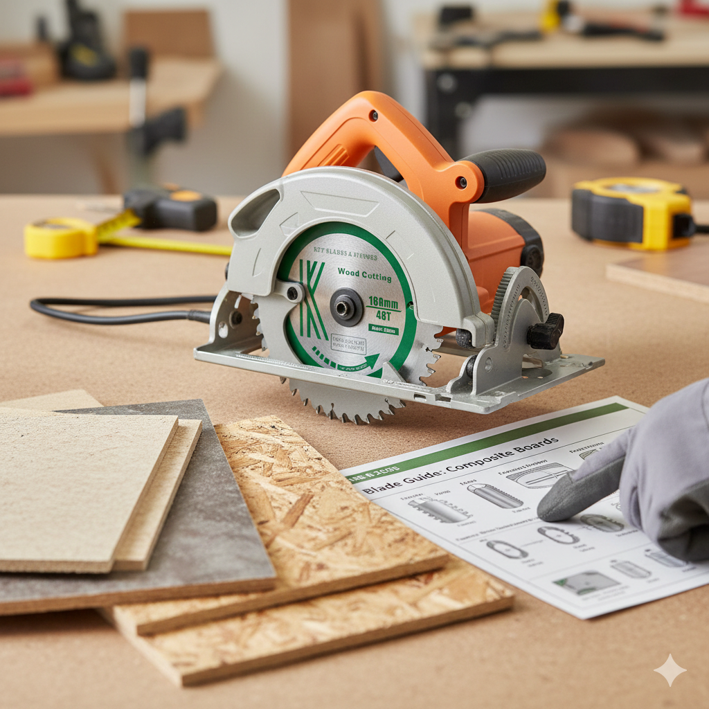 How to Choose the Best Circular Saw Blade for Composite and Man-Made Boards (MDF, OSB, Chipboard, Laminate)