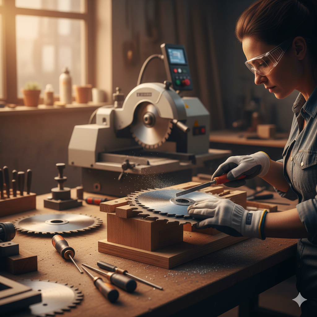 How to Sharpen or Resurface Circular Saw Blades — DIY vs Professional Sharpening