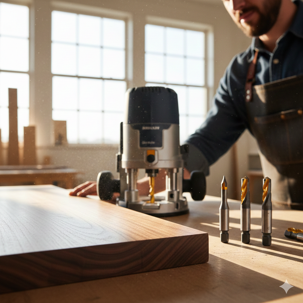 Router Cutters Explained: Straight, Bearing-Guided, Chamfer, Rounding-Over — Which Bit to Use & When