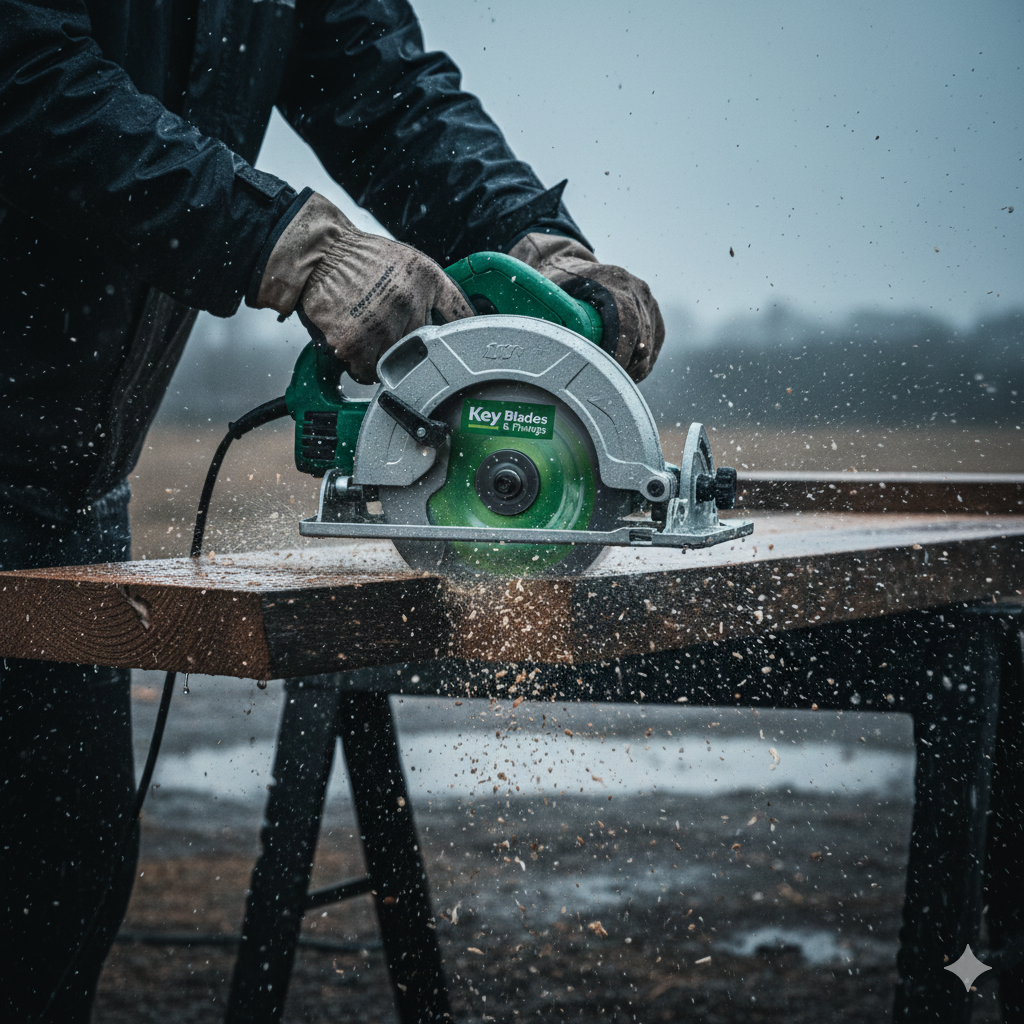 How Weather, Moisture & Jobsite Conditions Affect Circular Saw Blade Performance