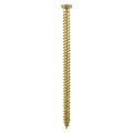 TimCo Concrete Screws - TX Concrete - Flat Countersunk YELLOW (100 PCS)