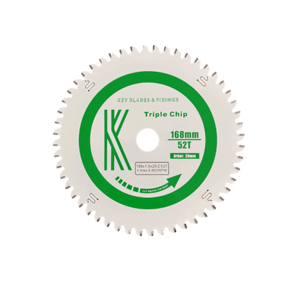 168mm Circular Saw Blade by Key Blades & Fixings