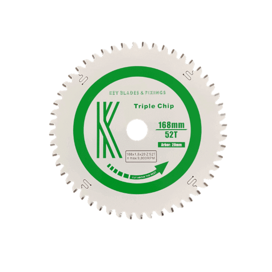 168mm Circular Saw Blade by Key Blades & Fixings