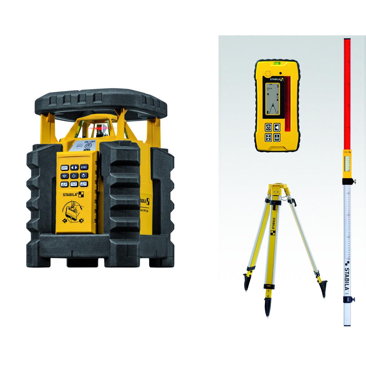 Stabila LAR 350 rotation laser, 9-piece set