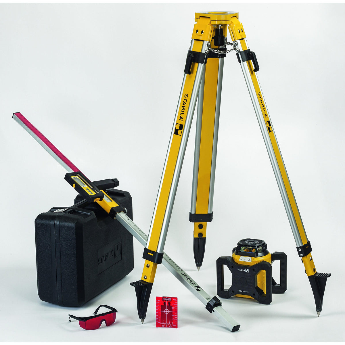 Stabila LAR 160 rotation laser, 7-piece set