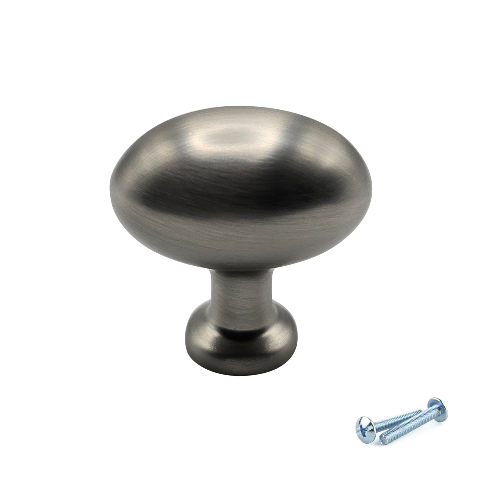 M4TEC Knob Handle Brushed Nickel Doors or Cupboards VG8 Series