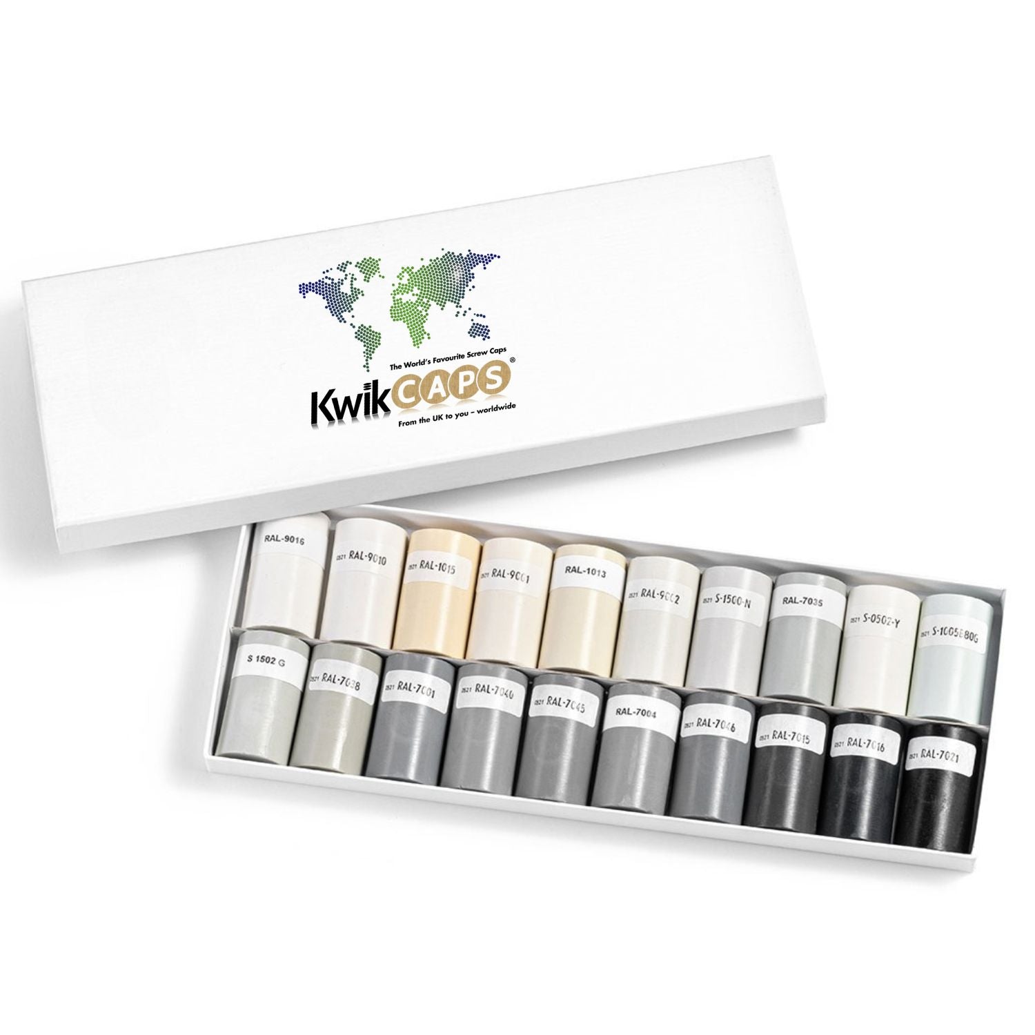 Soft Wax Furniture Repair Crayons Colour KwikCaps® Match Kit 20 RAL