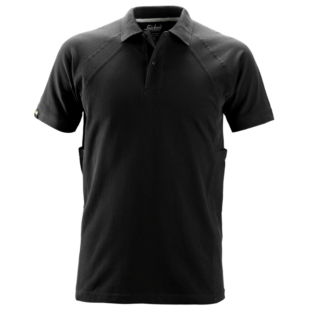 Snickers 2710 Polo Shirt With MultiPockets™ Black 3XL