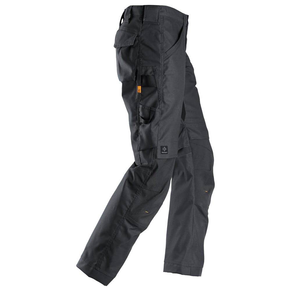 Snickers 6324  AllroundWork, Canvas+ Stretch Work Trousers+ Steel Grey, 30" Waist 32" Leg-Snickers 44