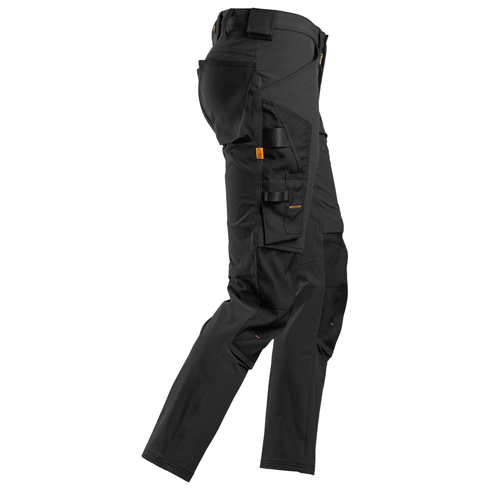 Snickers 6371 AllroundWork, Full Stretch Kneepad Trouser Black 33" Waist 32" Leg
