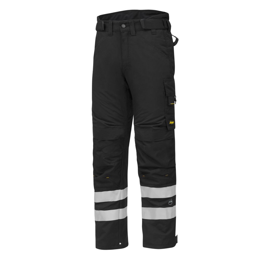 Snickers 6619 AllroundWork 37.5® Insulated Trousers Black, 2XL Regular Leg