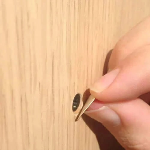 KwikCaps Self Adhesive Screw Cover Caps - Autumn Beech- Kronospan 0898 BS