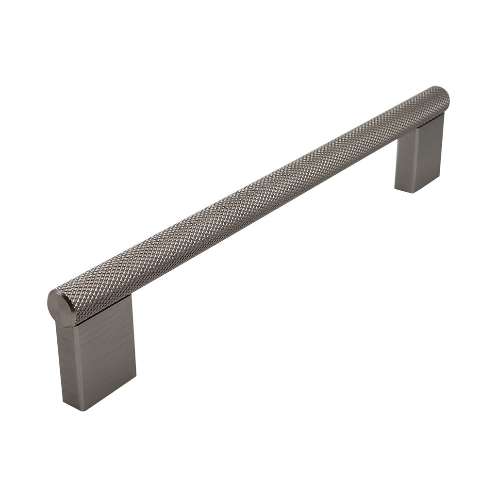 Broxburn Knurled Mini Handle Door, Drawer & Cupboard Stainless Steel Effect Knurled Cabinet Door Handles