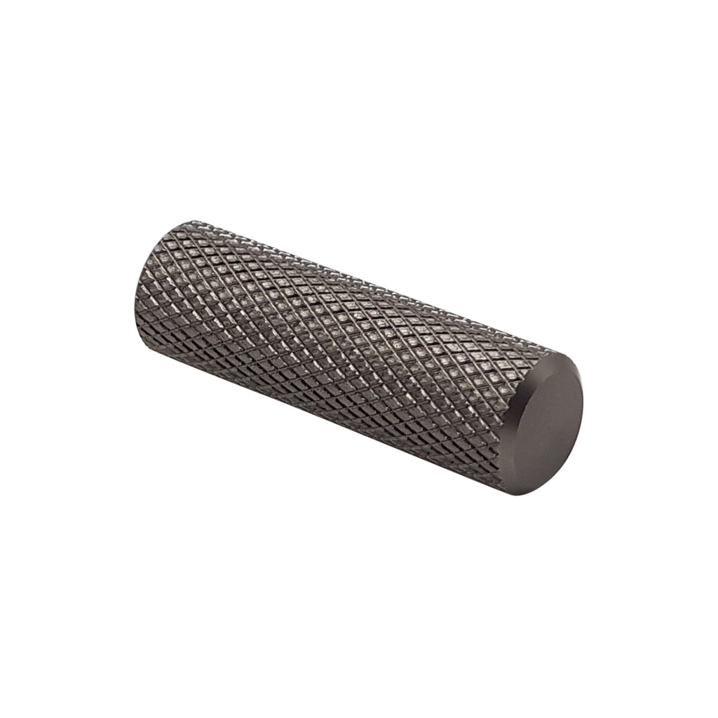 Broxburn Knurled Mini Knob Handle Door, Drawer & Cupboard Stainless Steel Effect Knurled Cabinet Door Handles