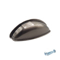 Brushed Nickel Cup Handle – 79mm Cabinet Drawer Pull (64mm Centres) | M4TEC VG3 Series