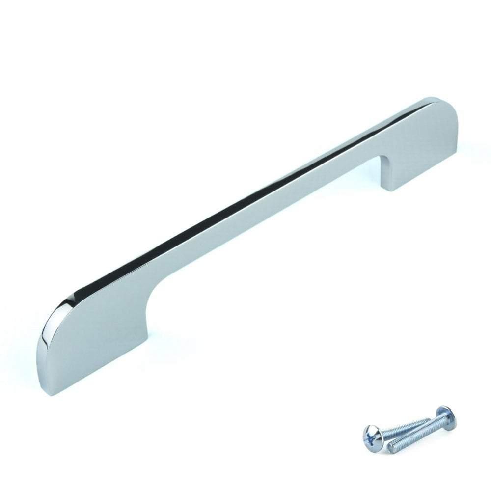 Chrome Cupboard Door Handle M4TEC Cardrona K7