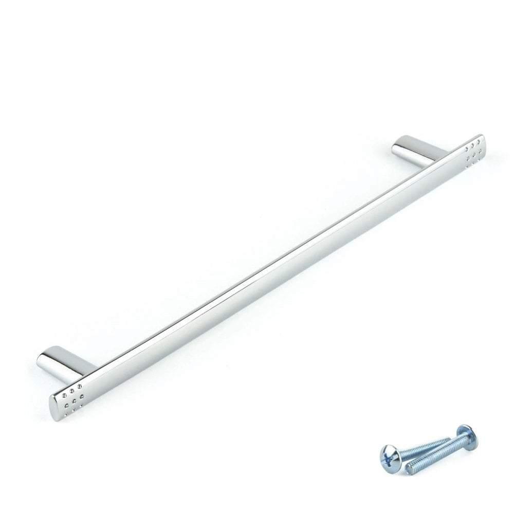 Chrome Slimline Cupboard Door Handle Carrbridge Door, Drawer & Cupboard M4TEC E4