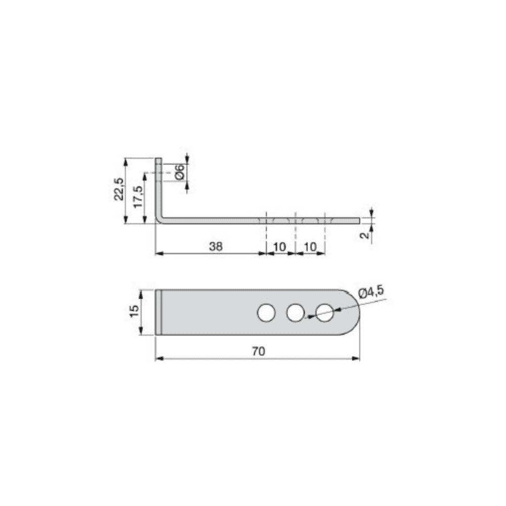 Furniture Fixing Joint L Brackets