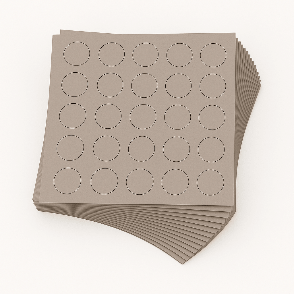 KwikCaps Self Adhesive Screw Cover Caps - Aluminium / Brushed Silvergrey (978) F509 ST2 / F765 ST20