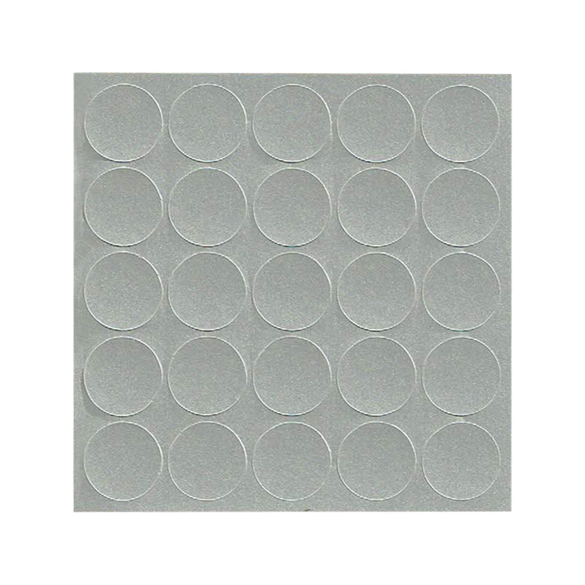KwikCaps Self Adhesive Screw Cover Caps Aluminium F509 / Brushed Silvergrey F765 (978)