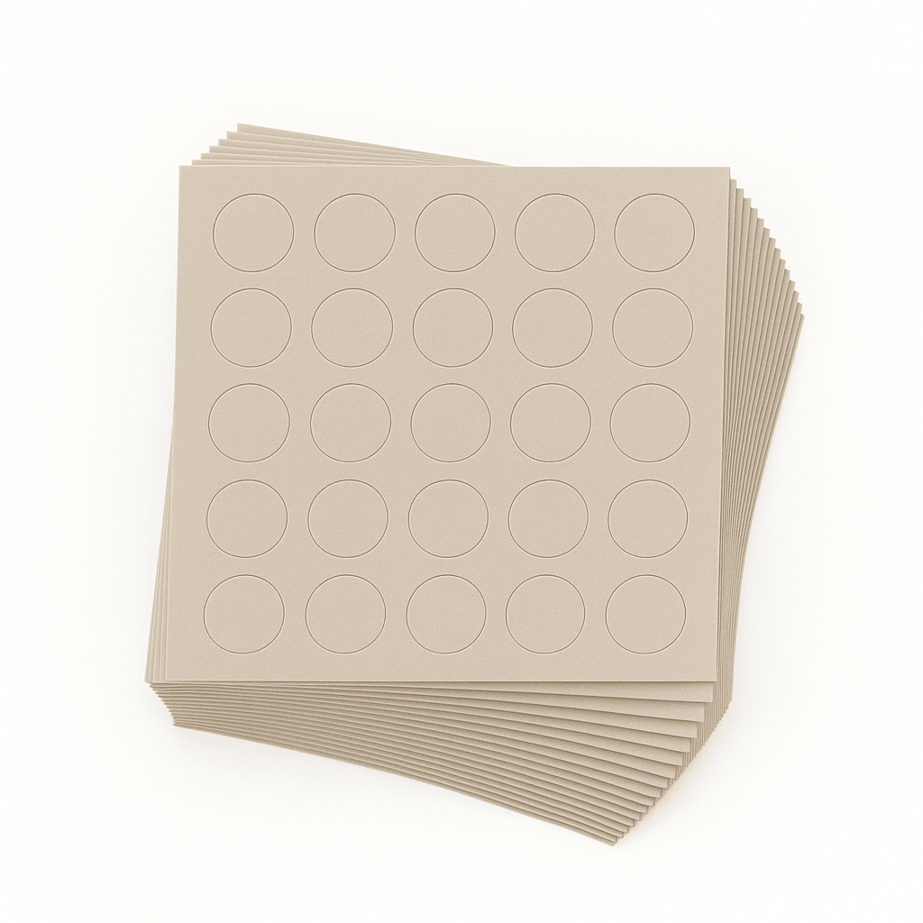 KwikCaps Self Adhesive Screw Cover Caps - Angora Grey (615) U705 ST9