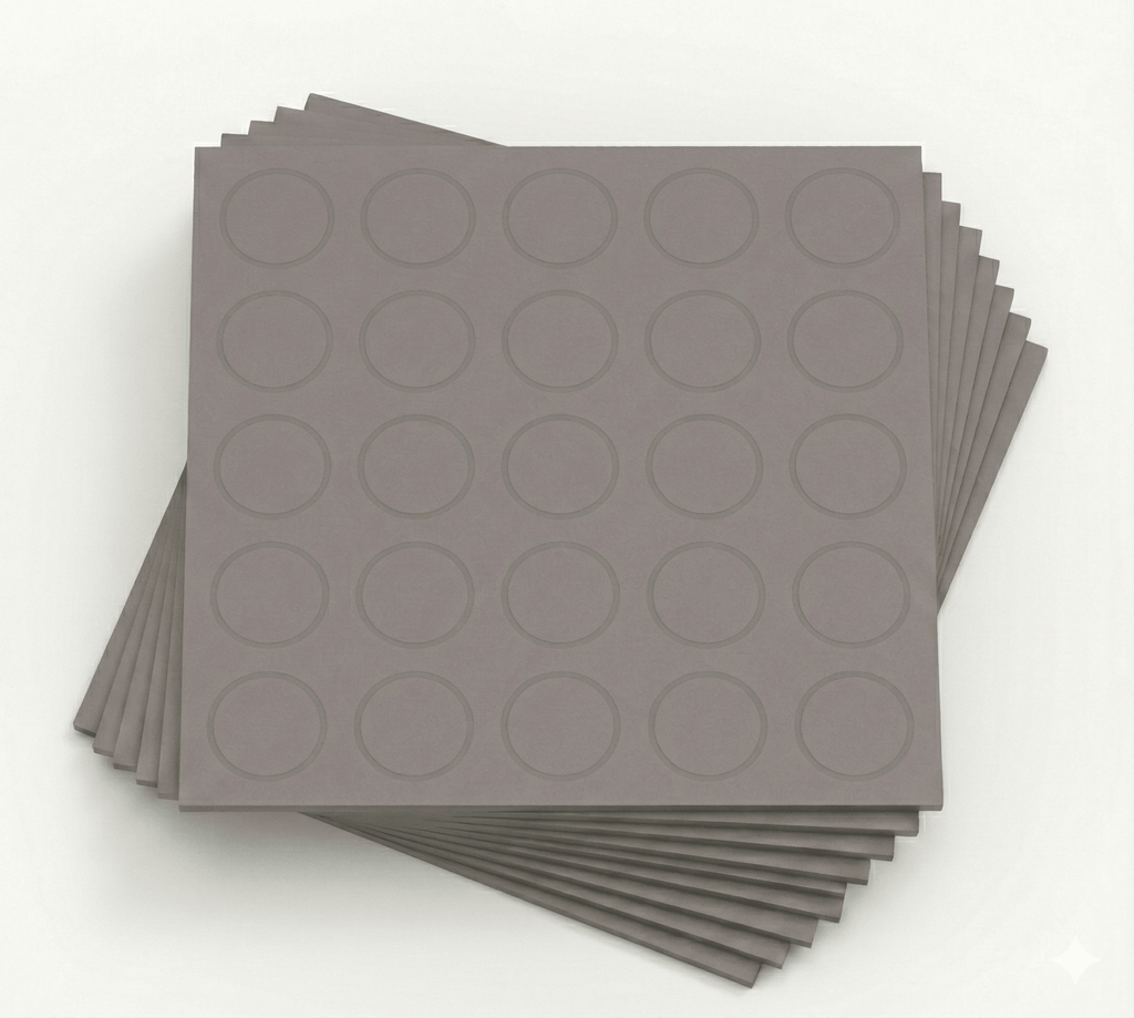 KwikCaps Self Adhesive Screw Cover Caps - Anthracite Linen (992) F433 ST10