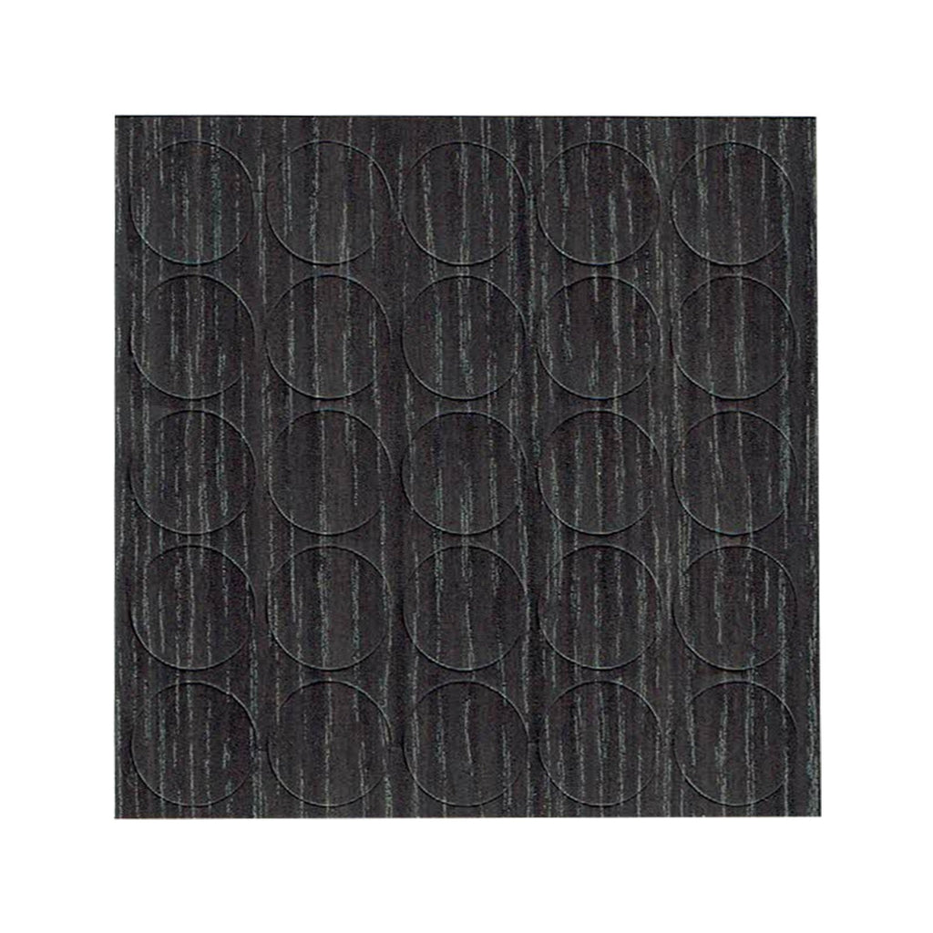 KwikCaps Self Adhesive Screw Cover Caps Anthracite Sherman Oak / Finsa Roble Azabache Atlas 75V (529) H1346 ST32
