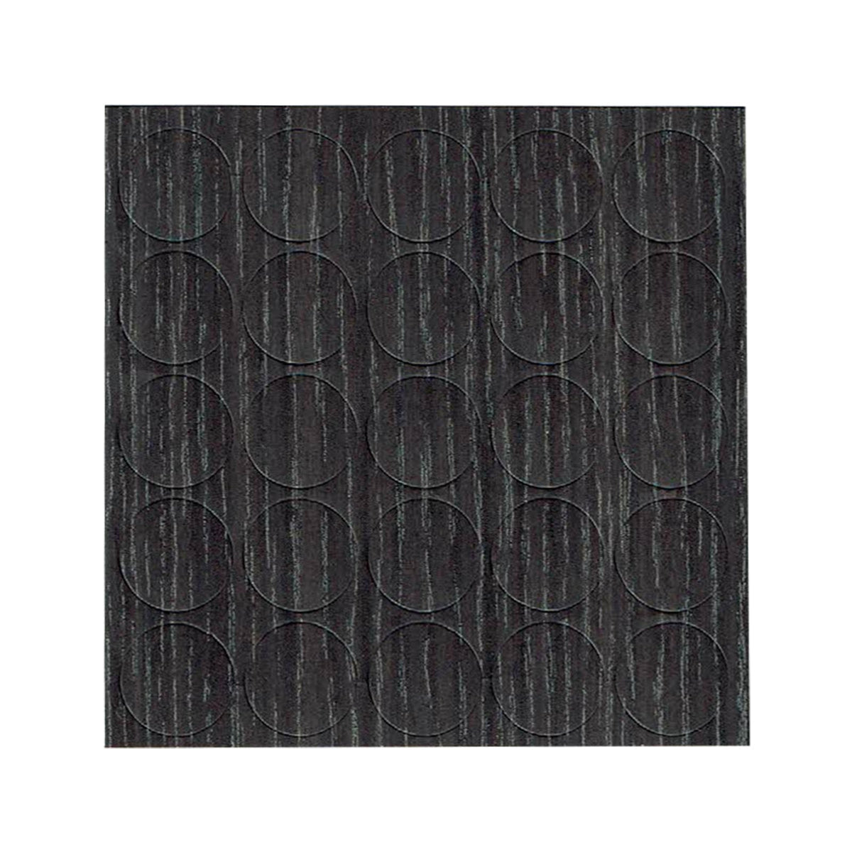 KwikCaps Self Adhesive Screw Cover Caps Anthracite Sherman Oak / Finsa Roble Azabache Atlas 75V (529) H1346 ST32