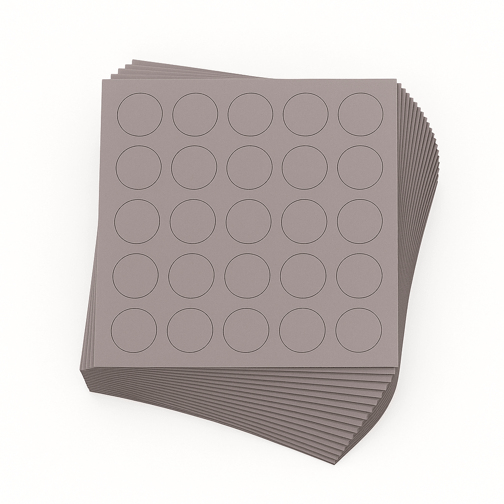 KwikCaps Self Adhesive Screw Cover Caps - Arctic Grey (437) U788 ST9