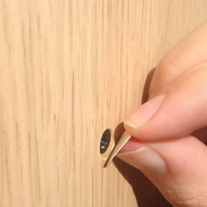 KwikCaps Self Adhesive Screw Cover Caps - Beige (098) CLEARANCE