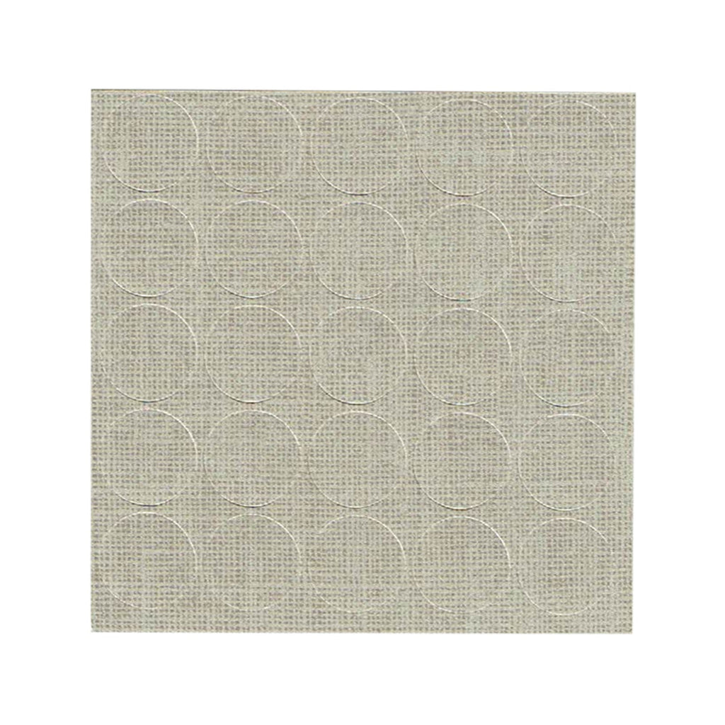 KwikCaps Self Adhesive Screw Cover Caps Beige Textile / Finsa Lino Cancun 12G (133) F416 ST10