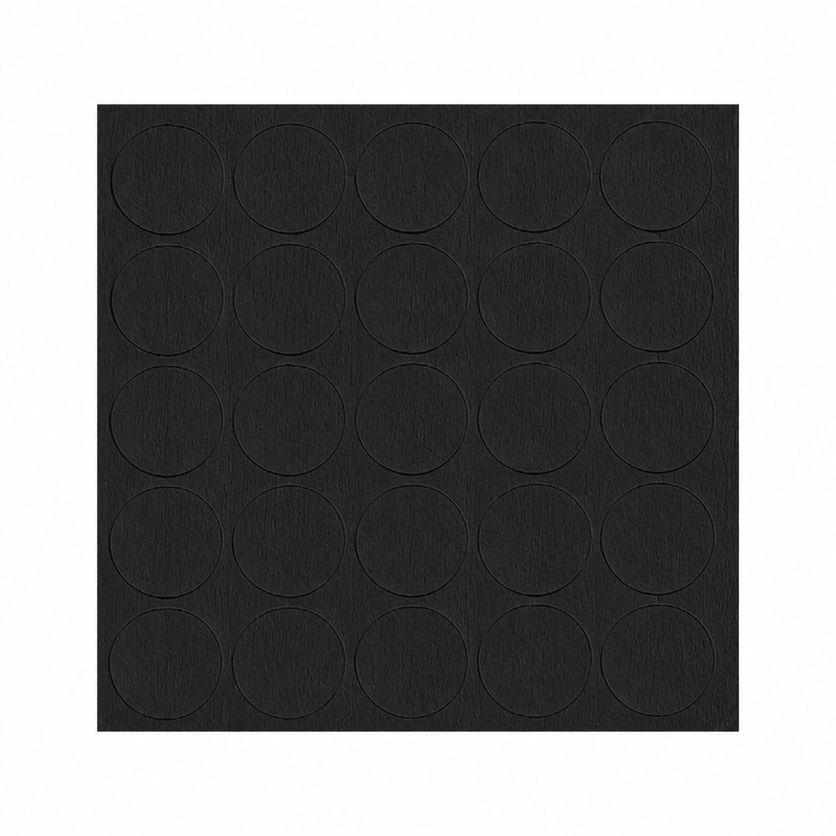 KwikCaps Self Adhesive Screw Cover Caps Black (Grained) U999 (324)