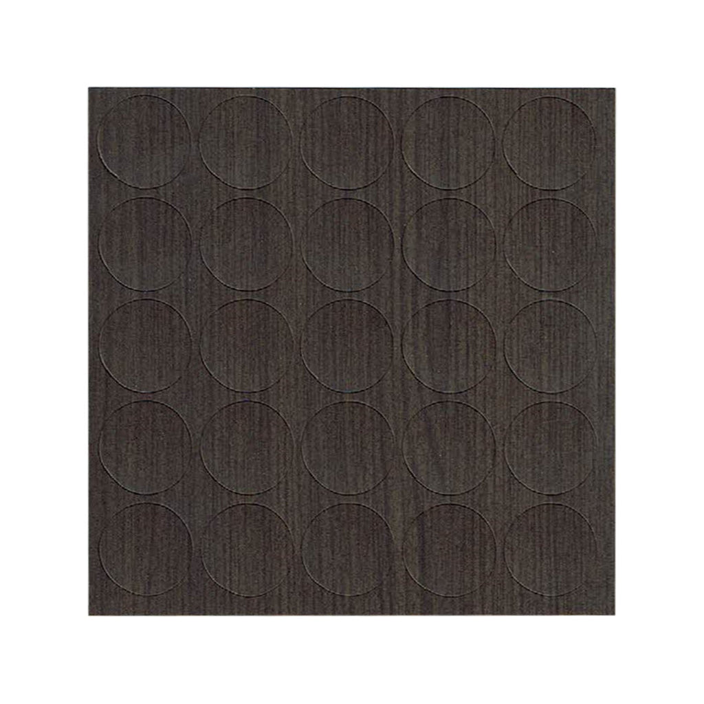 KwikCaps Self Adhesive Screw Cover Caps Brown Fineline Metallic H3192  / Sepia Gladstone Oak H3342 (130)