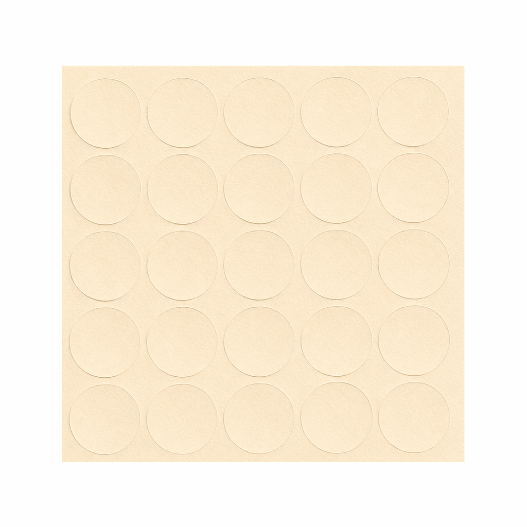 KwikCaps Self Adhesive Screw Cover Caps Crema Beige U222 (305)