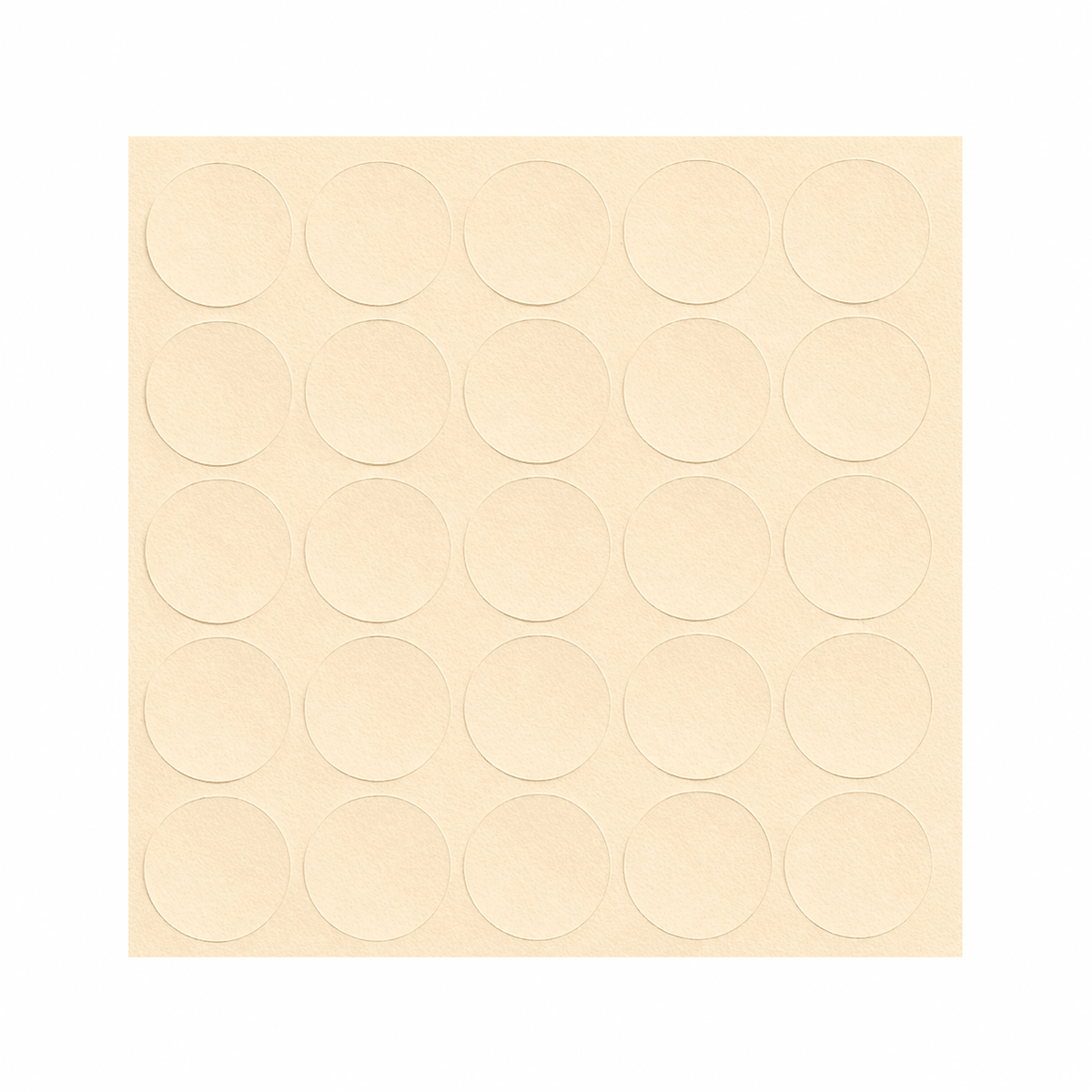 KwikCaps Self Adhesive Screw Cover Caps Crema Beige U222 (305)