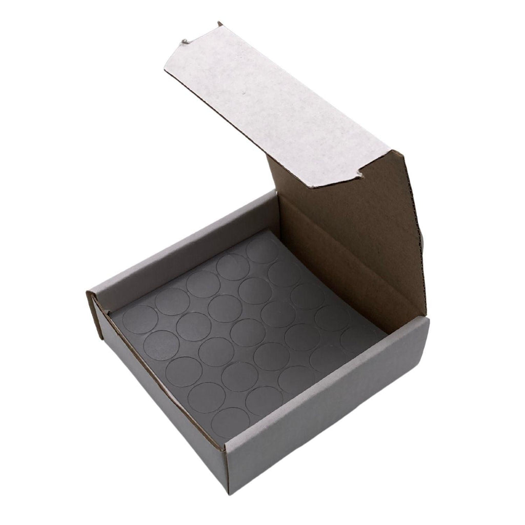 KwikCaps Self Adhesive Screw Cover Caps - Dust Grey / Finsa Gris Tormenta 09F (052)