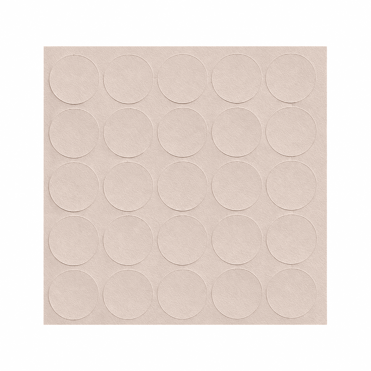 KwikCaps Self Adhesive Screw Cover Caps Finsa Gris Coco Soft 15R (042)