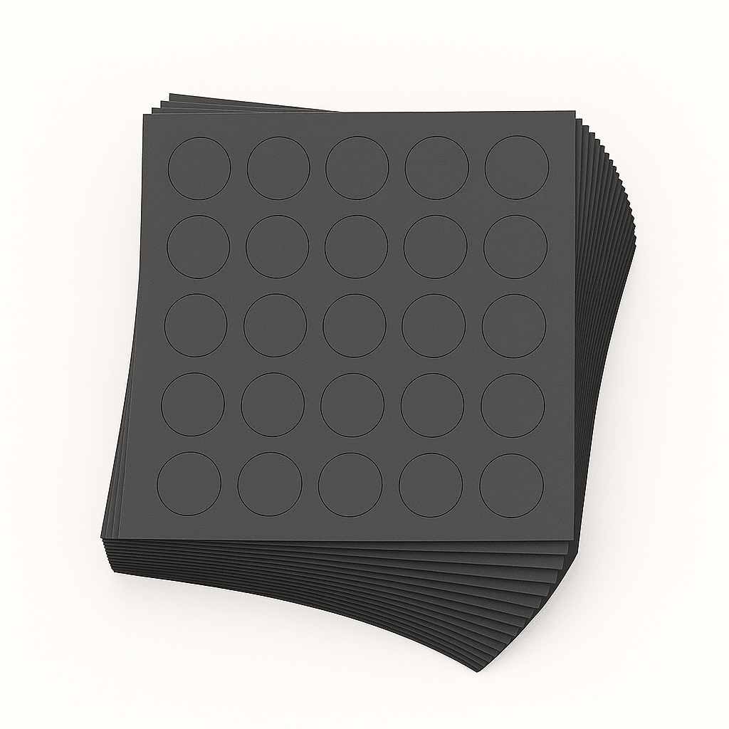 Kwikcaps Graphite Grey Self Adhesive Screw Cover Caps (381) U961 ST7