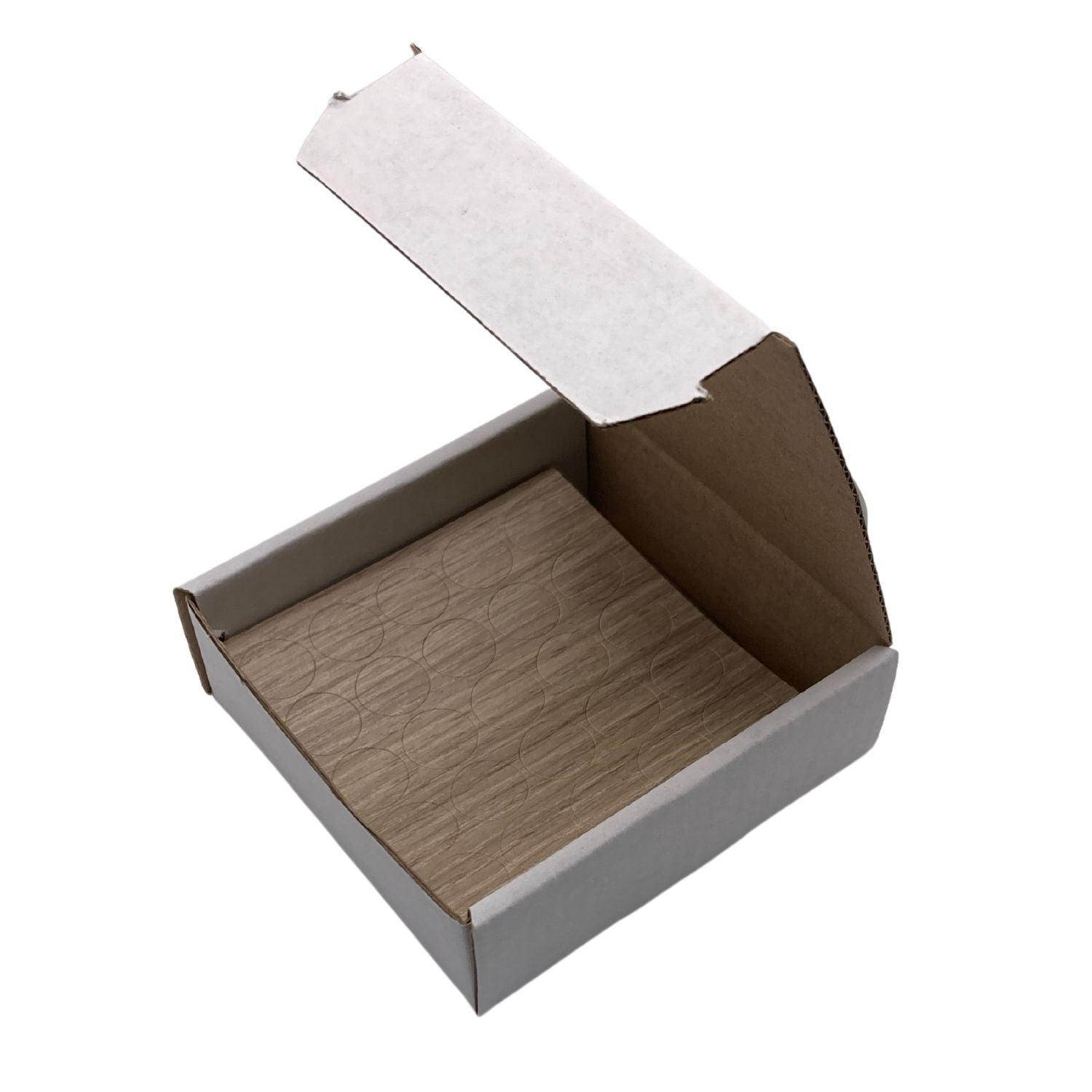 KwikCaps Self Adhesive Screw Cover Caps - Grey Bardolino Oak (171)