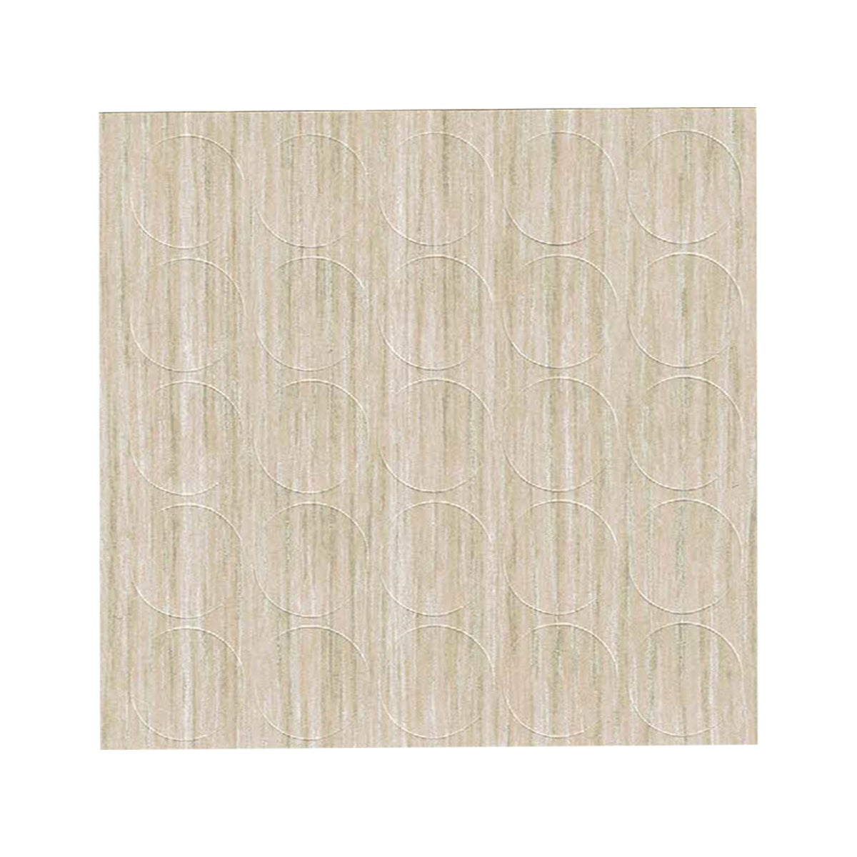 KwikCaps Self Adhesive Screw Cover Caps Light Lakeland Acacia H1277 / Finsa Hickory Frida 9AR / Finsa Lecer 251B (141)