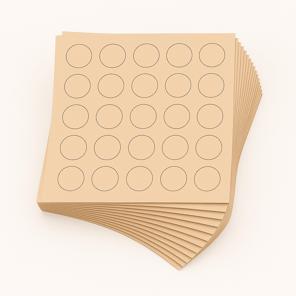 KwikCaps Self Adhesive Screw Cover Caps - Magnolia U215 (041)