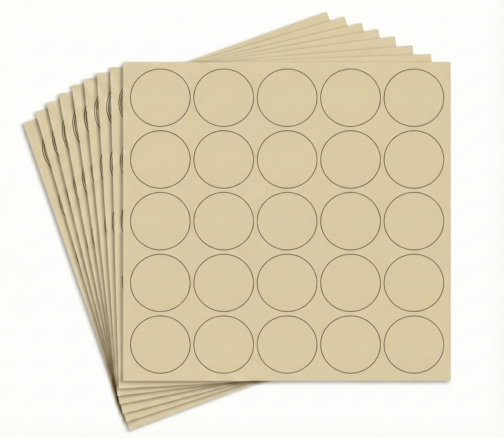 KwikCaps Self Adhesive Screw Cover Caps - Mussel (048) U100 ST9