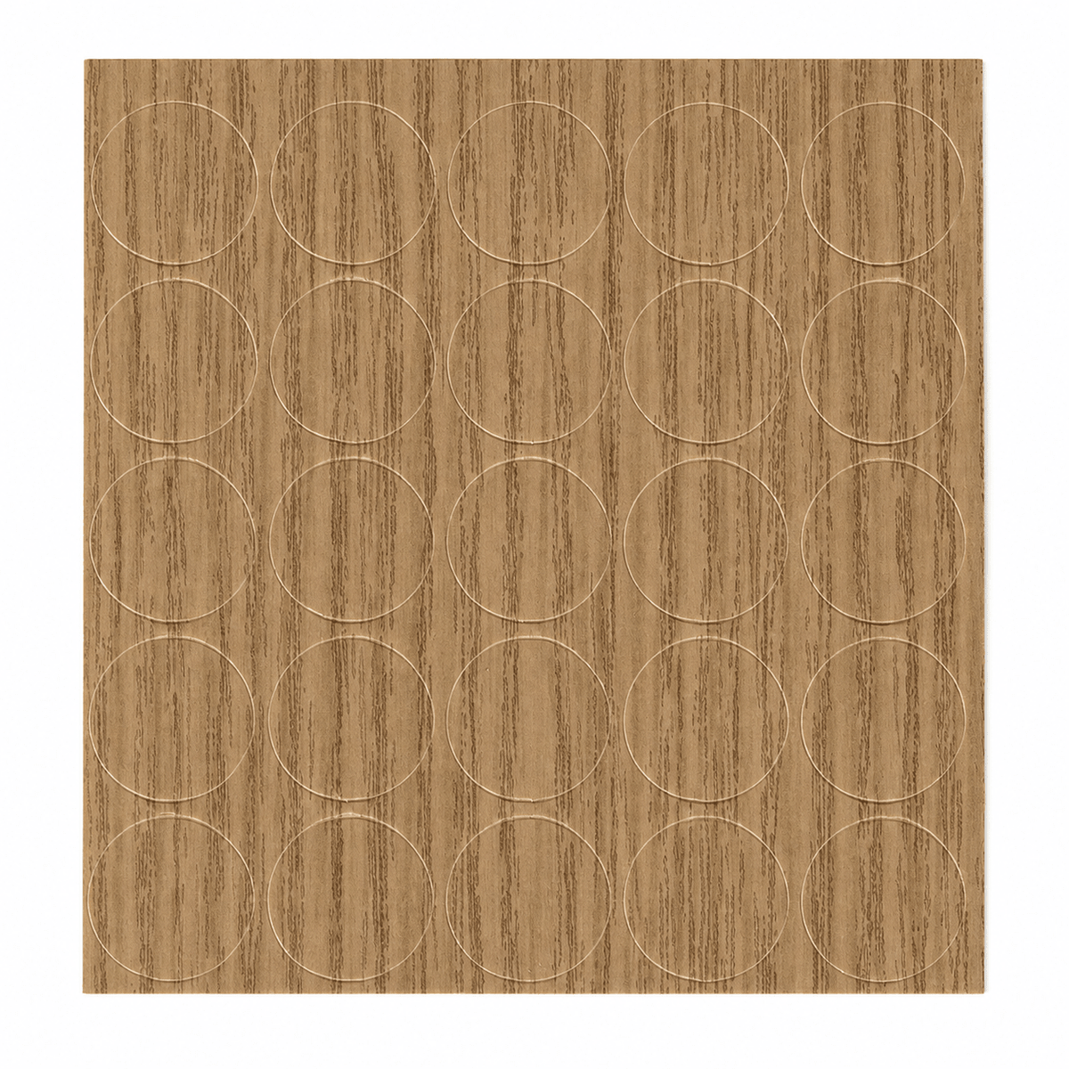 KwikCaps Self Adhesive Screw Cover Caps Natural Lancaster Oak H3368 (740)