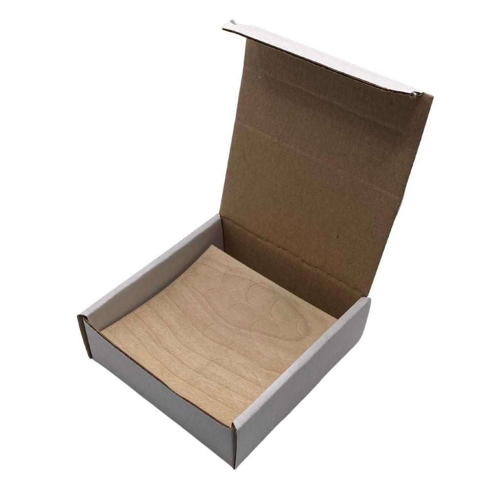 KwikCaps Self Adhesive Screw Cover Caps - Natural Mandal Maple (330)