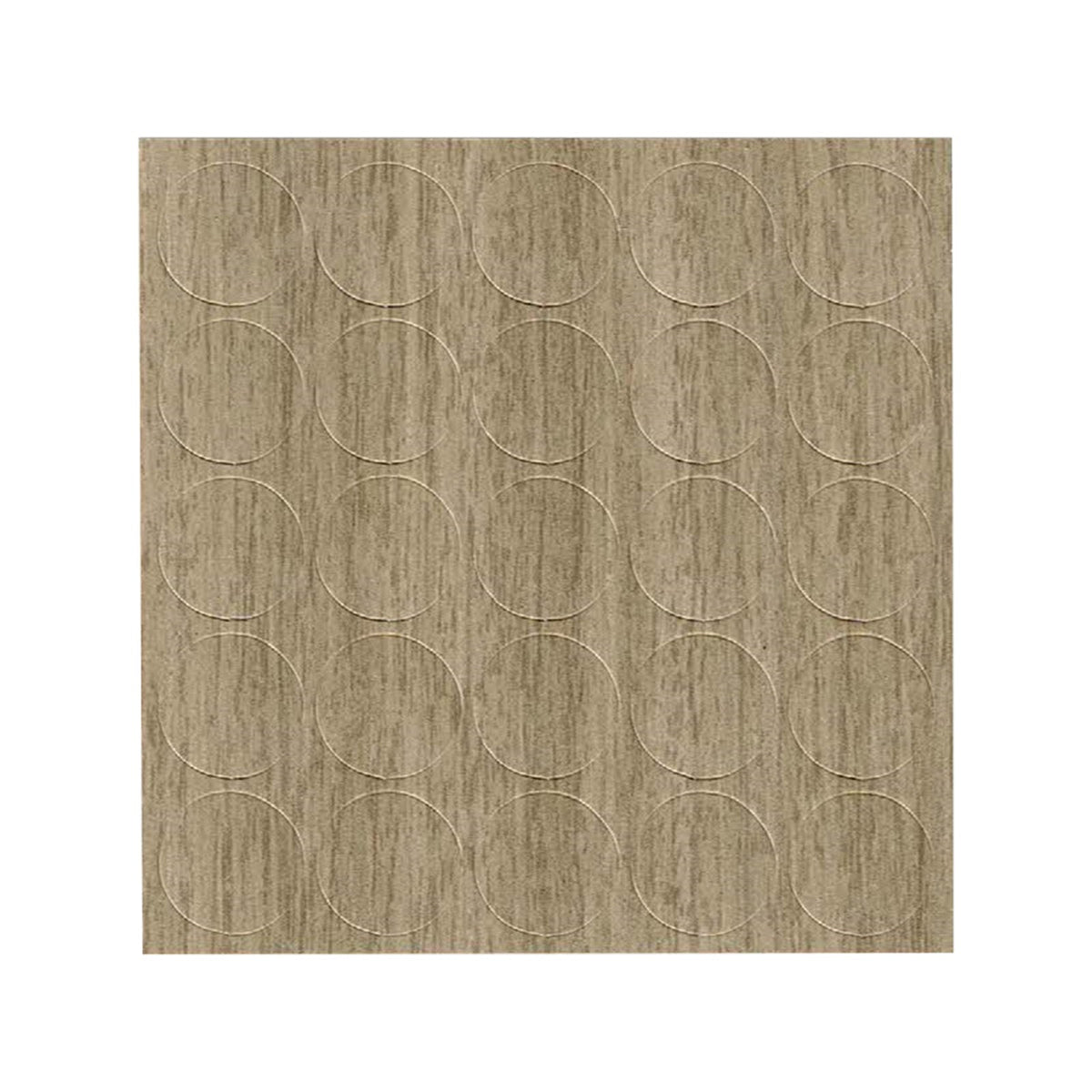 KwikCaps Self Adhesive Screw Cover Caps - Natural Pacific Walnut H3700 / Natural Tossini Elm H1213 / Finsa Roble Denver 84V (124)